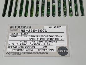 Mitsubishi MR0-J      MR-J2S-60CL 