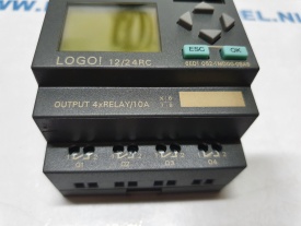 Siemens Logo 12/24RC   6ED1 052-1MD00-0BA6 
ZVA4NC0129172