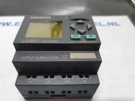 Siemens Logo 12/24RC  6ED1 0521-1MD00-0BA6  
ZVC2NC0382963 
