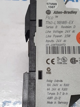 Allen-Bradley Pico 1760-L18BWB-EX