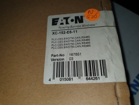 Eaton XC-152-E6-11 
167851  102980 