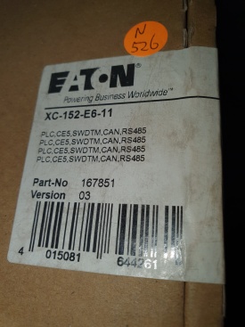 Eaton XC-152-E6-11  
187851  102844