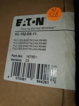 Eaton XC-152-E6-11 
167851  102984 
