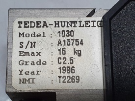 Tedea Huntleigh 1030 
15 Kg  A15754 