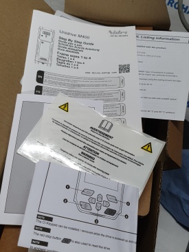 Control Techniques   Unidrive M400  7,5 Kw  8984410033  