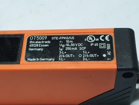 IFM OT5009 (I)  OTE-FPKG/US