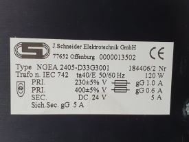 Schneider 50x NGEA2405  400/230V-24VDC  5A  