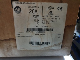 Allen-Bradley Powerflex 70  4 Kw  1JAQ6NU9