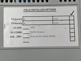 Allen-Bradley Powerflex 70  4 Kw 1JAQ6OV1