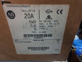 Allen-Bradley Powerflex 70  4 Kw 1JAQ6OV1