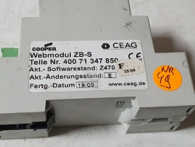 Cooper CEAG ZB-S Z470 Module 400 71 347 850