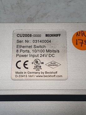Beckhoff CU2008 Switch