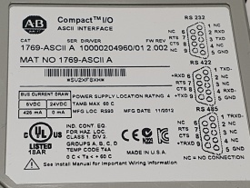 Allen-Bradley 1769-ASCII A  SV2XF8XH 