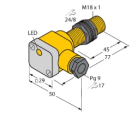 Turck Ni10-P18SK-AP6X Inductieve Sensor