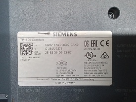 Siemens TP1500 Comfort 6AV2 124-0QC02-0AX0 7275