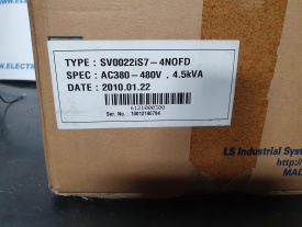 LS Starvert iS7 SV0022iS7  2,2 kW 10012140794