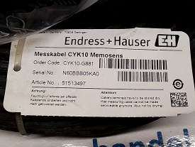 Endress+Hauser Oxymax W COS51D N6080605O00 + CYK10