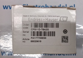 Endress+Hauser Orbisint CPS11D PA177705E00