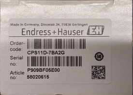 Endress+Hauser Orbisint CPS11D P909BF05E00