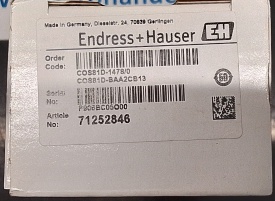 Endress+Hauser Memosens COS81D P906BA05O00