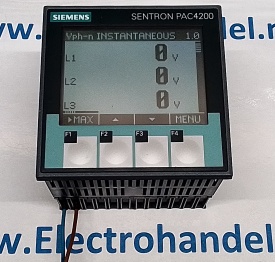Siemens Sentron PAC4200 7KM4212-0BA00-3AA0 3417
