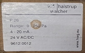 Halstrup-Walcher P 26