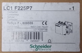 Schneider TeSys F LC1F225P7 230VAC 3P 225A 2x