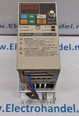 Omron Varispeed V7 0,4kW JA07XE376200192