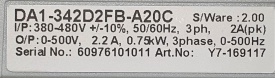 Eaton DA1 Power XL 0,75 kw 60976101011