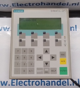 Siemens Simatic OP7-DP 6AV3607-1JC20-0AX1 C-LN233594