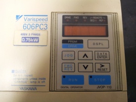 Yaskawa Varispeed C606PC3  0,75kw  EPC40900-179