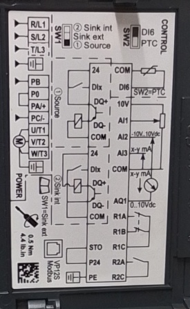 Schneider Altivar 320 0,37kW 15x
