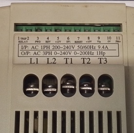 Teco T-Verter E2-201-H1F 0,75kW 8080000