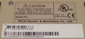 Teco T-Verter E2-201-H1F 0,75kW 8080000