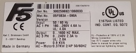 KEB Combivert F5-B 0,37kW 300259692/1060033