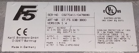 KEB F5-G 0,75kW 03270411/0476690