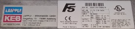 KEB Combivert F5-C 2,2kW 05261155/0589479 