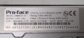 Pro-face GP2301-LG41-24V 066948B015754