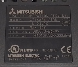 Mitsubishi GT1685M-STBD 