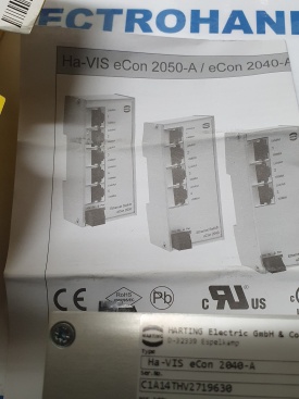 Harting Ha-VIS eCon 2040B A Ethernet Switch 