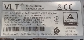 Danfoss FC-380 2.2kW 143902G272 