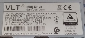 Danfoss FC-280 2.2kW 143302G272