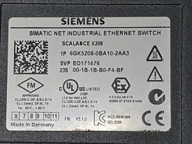 Siemens Scalance X208 6GK5208-0AB10-2AA3