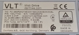 Danfoss FC-280 2.2kW 144602G272