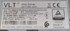 Danfoss FC-280 0.75kW 336702G272