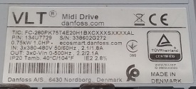 Danfoss FC-280 0.75kW 338602G272