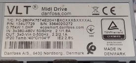 Danfoss FC-280 0.75kW 336402G272