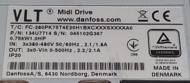 Danfoss FC-280 0.75kW 045102G367
