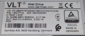 Danfoss FC-280 0.75kW 090702G091