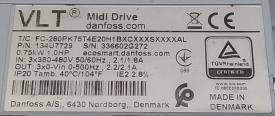 Danfoss FC-280 0.75kW 336602G272